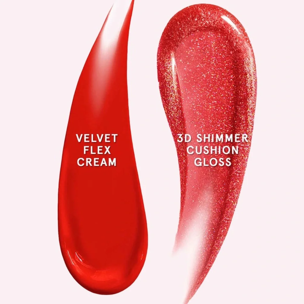 O/S LIP SNATCHER HYDRATING LIQUID LIPSTICK AND LIP GLOSS DUO NO SPEED LIMIT NIB